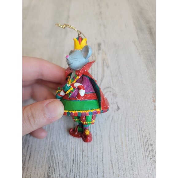 Vintage Russ berries sugar nutcracker plum fantasy's Mouse King ornament Xmas - Picture 2 of 6